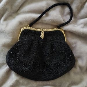 Beautiful beaded vintage evening bag